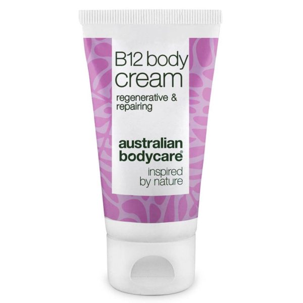 B12 Body Cream - Regenererende Creme med Vitamin B12 â Få fugtet hud med B12 Body Cream, en creme med vitamin B12, som passer til alle hudtyper. - 3 stk.